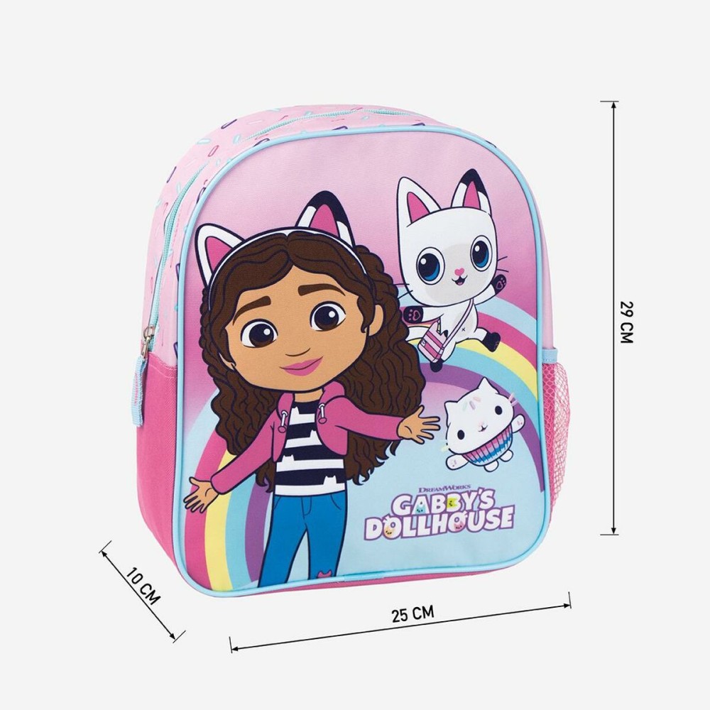 Ghiozdan Gabby's Dollhouse Roz 25,0 x 20,0 x 30,0 cm