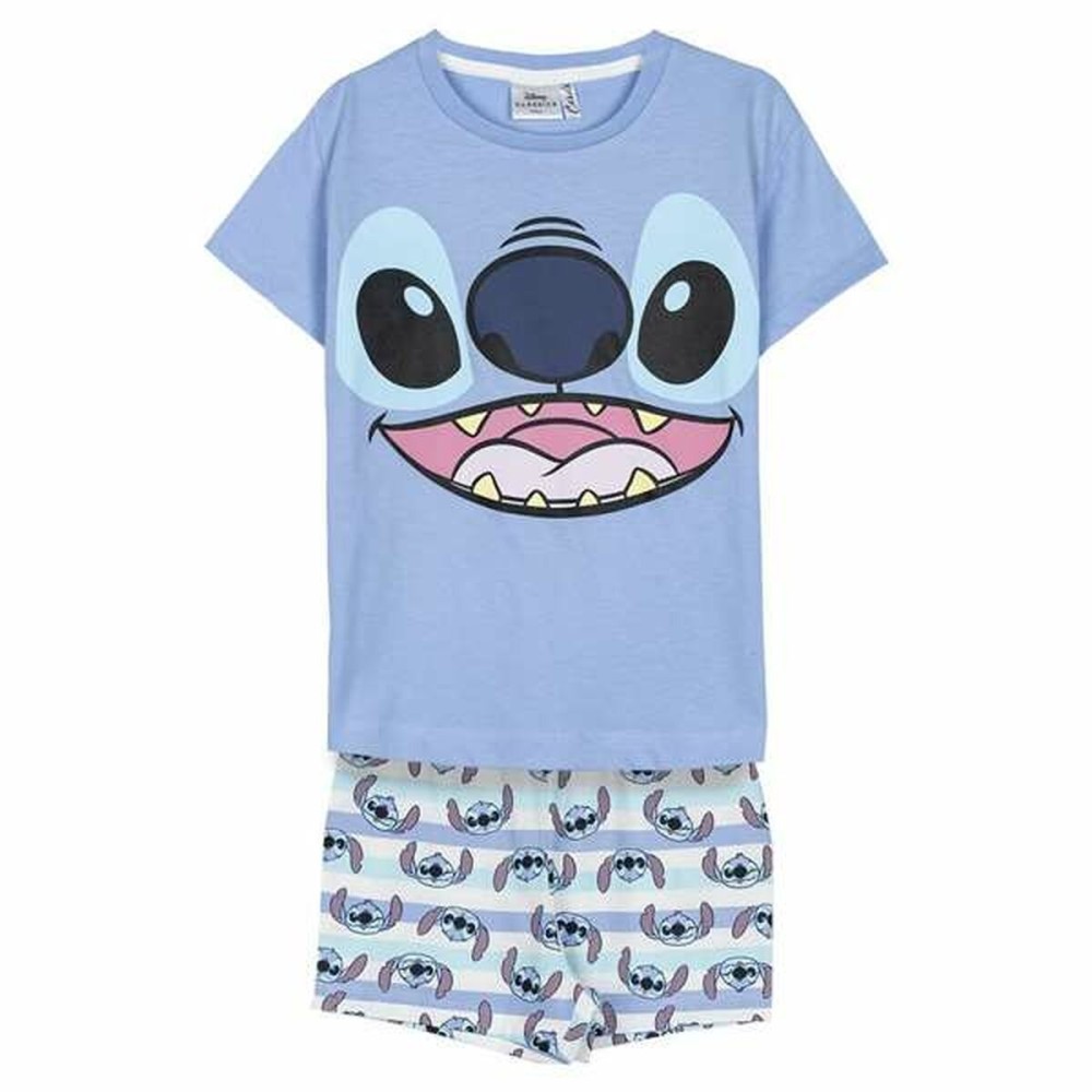 Pijama Infantil Stitch Albastru (6 Ani)