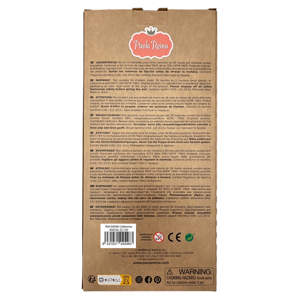 Păpușă Paola Reina Catherine 32 cm