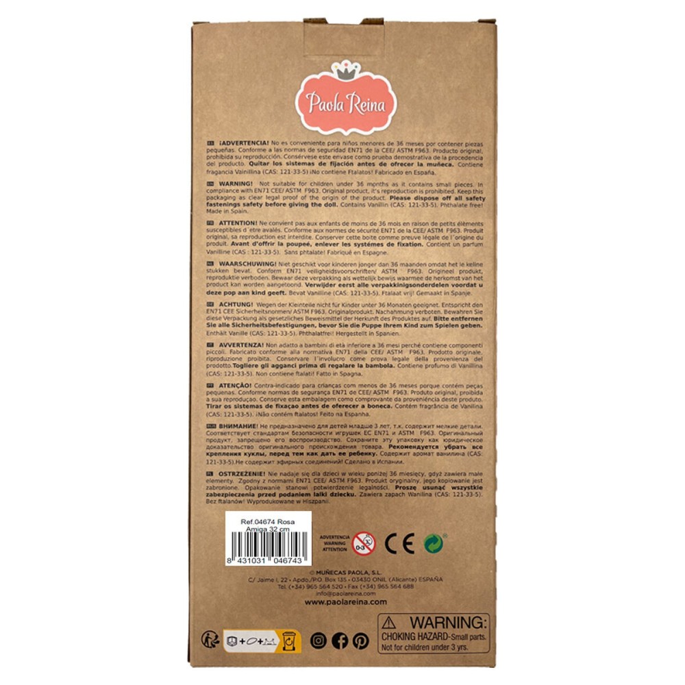 Păpușă Paola Reina Rosa 32 cm