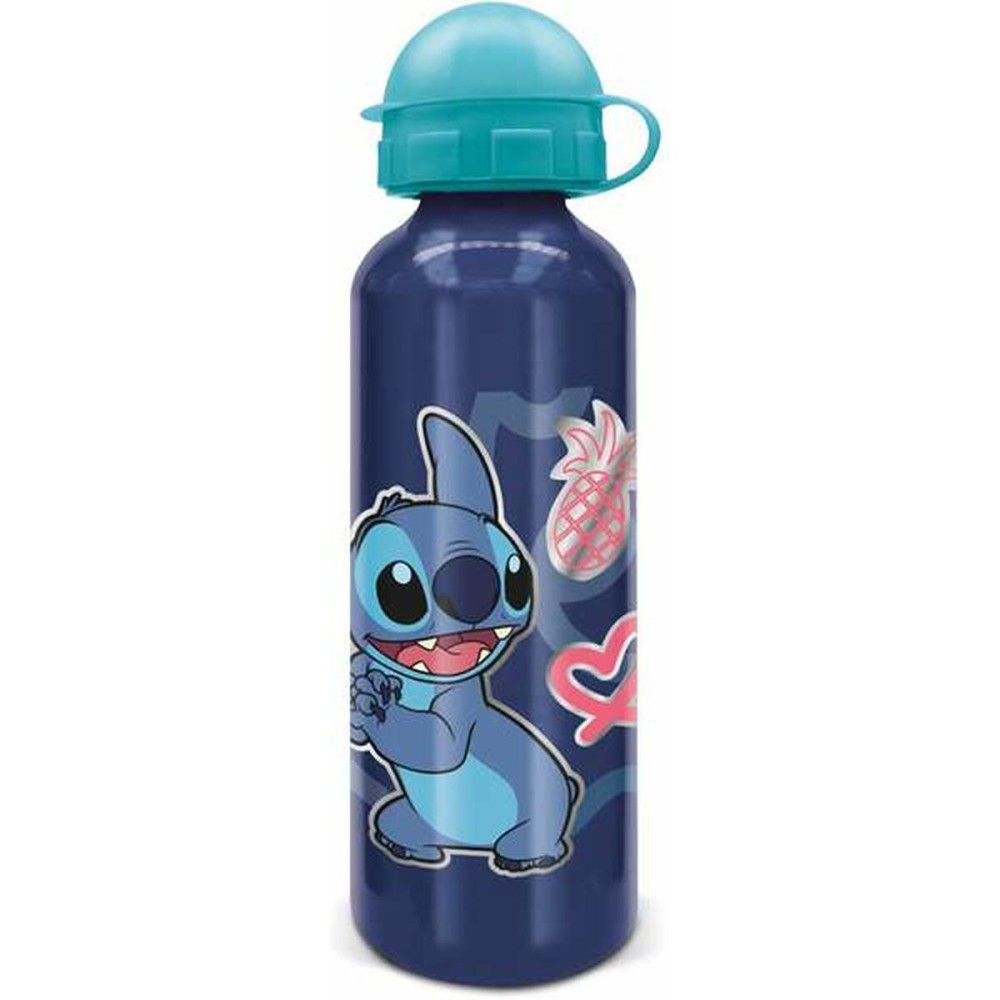 Sticlă de apă Stitch Albastru Aluminiu 530 ml