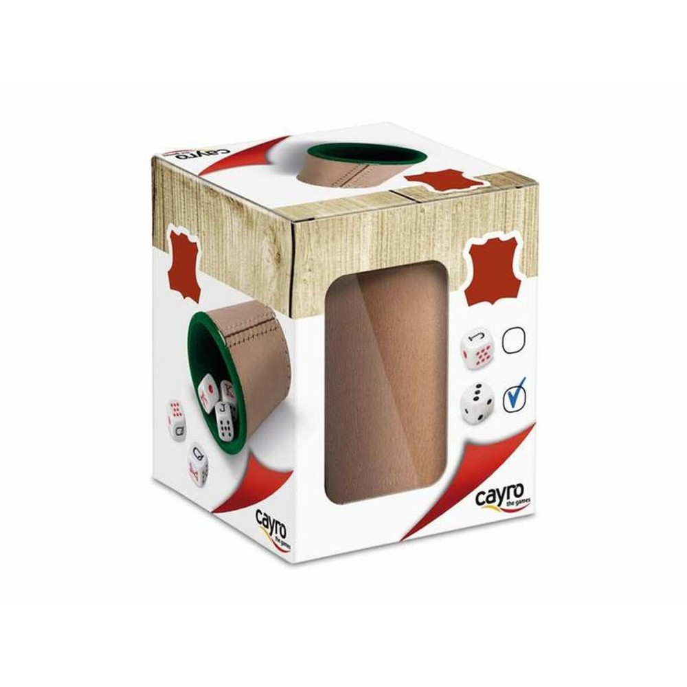 Pahar cu Zaruri de Poker Cayro