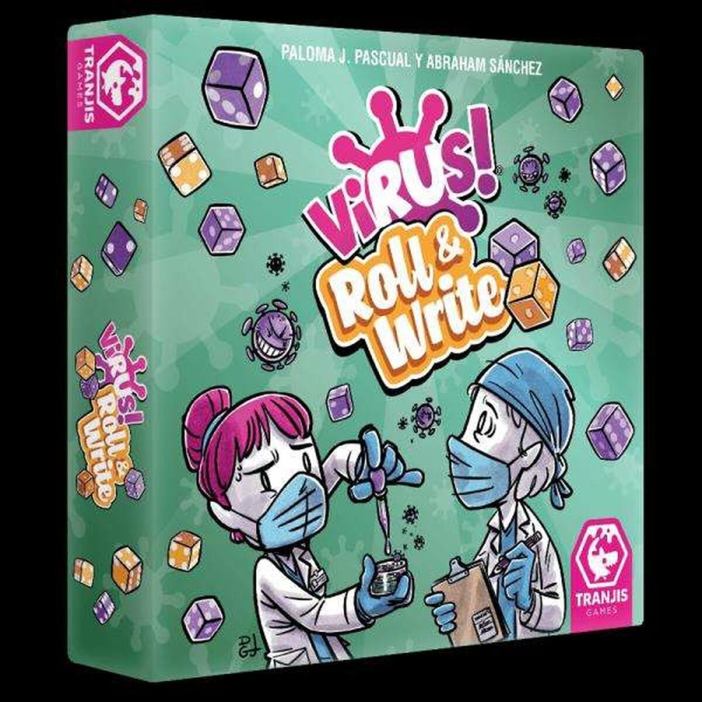Joc de Masă Tranjis Games Virus! Roll & Write