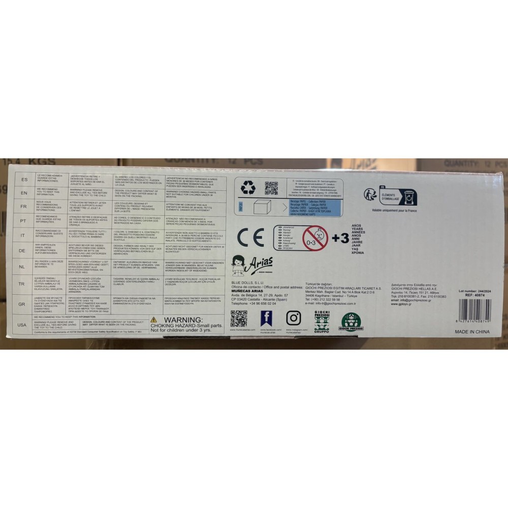 Cărucior pentru Păpuși Arias Fantasy Geamănă