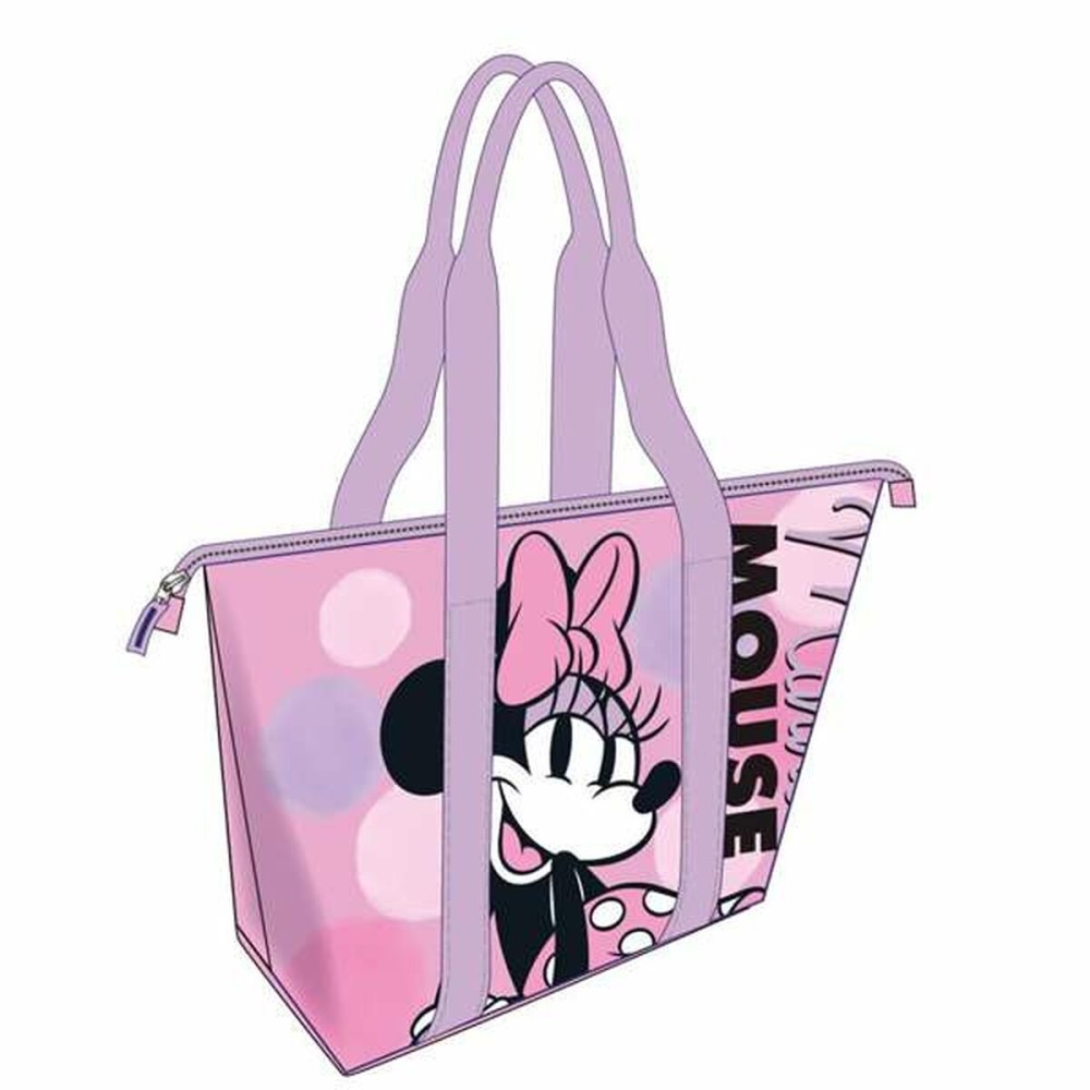 Geantă de Plajă Minnie Mouse Roz 47 x 33 x 15 cm