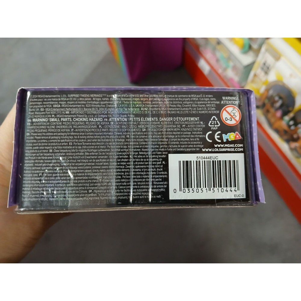 Păpușă LOL Surprise! Lana Marine 25,4 x 12,7 x 6,35 cm Sirenă