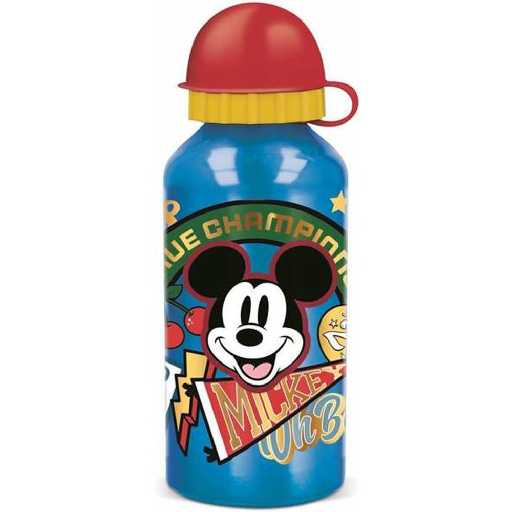 Sticlă de apă Mickey Mouse True Champions Aluminiu 400 ml