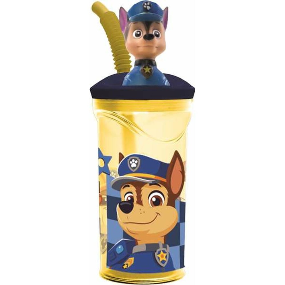 Pahar cu Pai The Paw Patrol Boy Rescue Pups 360 ml 3D