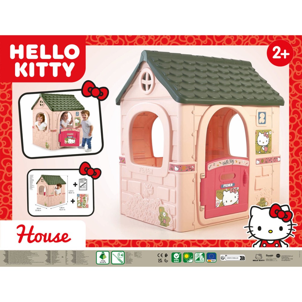 Casă pentru Copii de Joacă Hello Kitty 34 x 18 x 1,40 cm