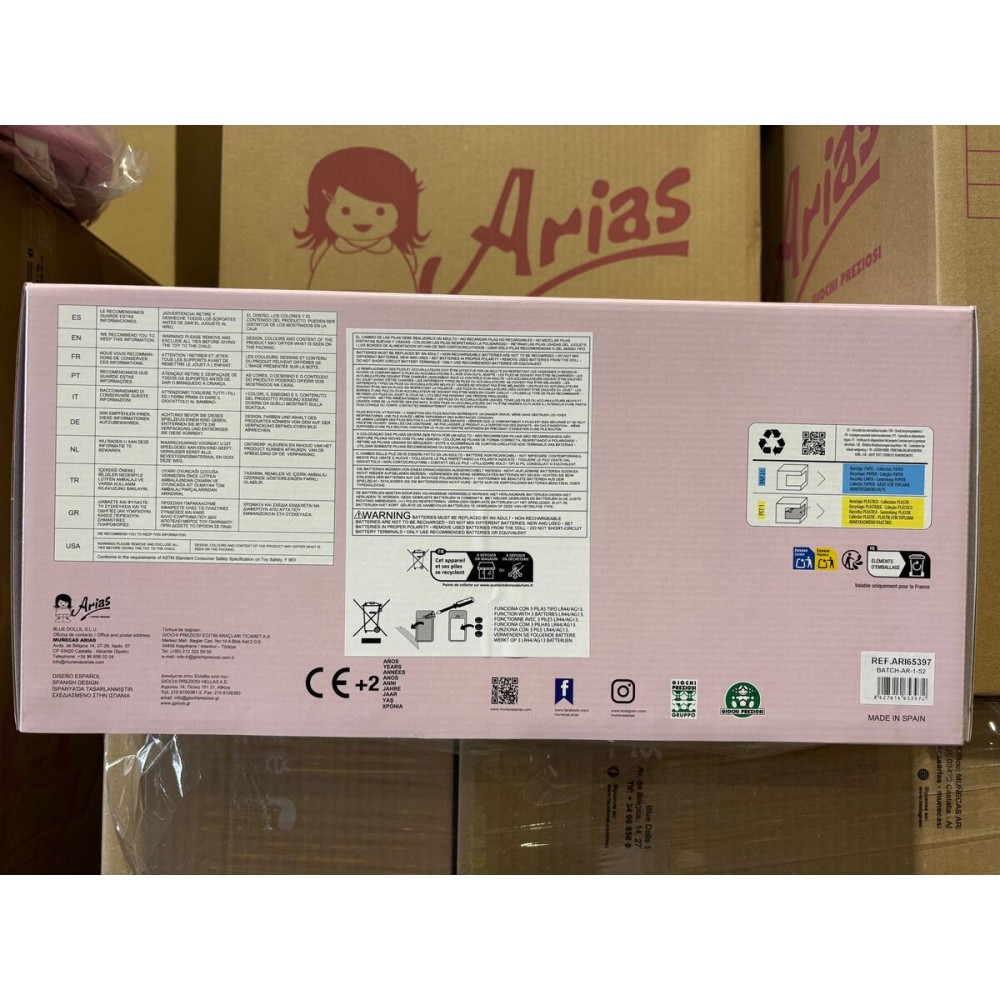 Păpușă Bebe Arias Iria