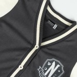 Bluză de Trening pentru Copii Wednesday Gri închis