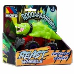 Mașinuță de jucărie cu mecanism de frecare Moltó Beast Wheels Multicolor