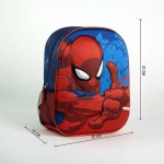 Ghiozdan 3D Spider-Man Albastru 25,0 x 31,0 x 10,0 cm