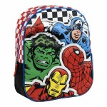 Ghiozdan 3D The Avengers Negru 25,0 x 31,0 x 10,0 cm