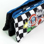 Penar triplu The Avengers Negru 2,2 x 1,1 x 22,5 cm