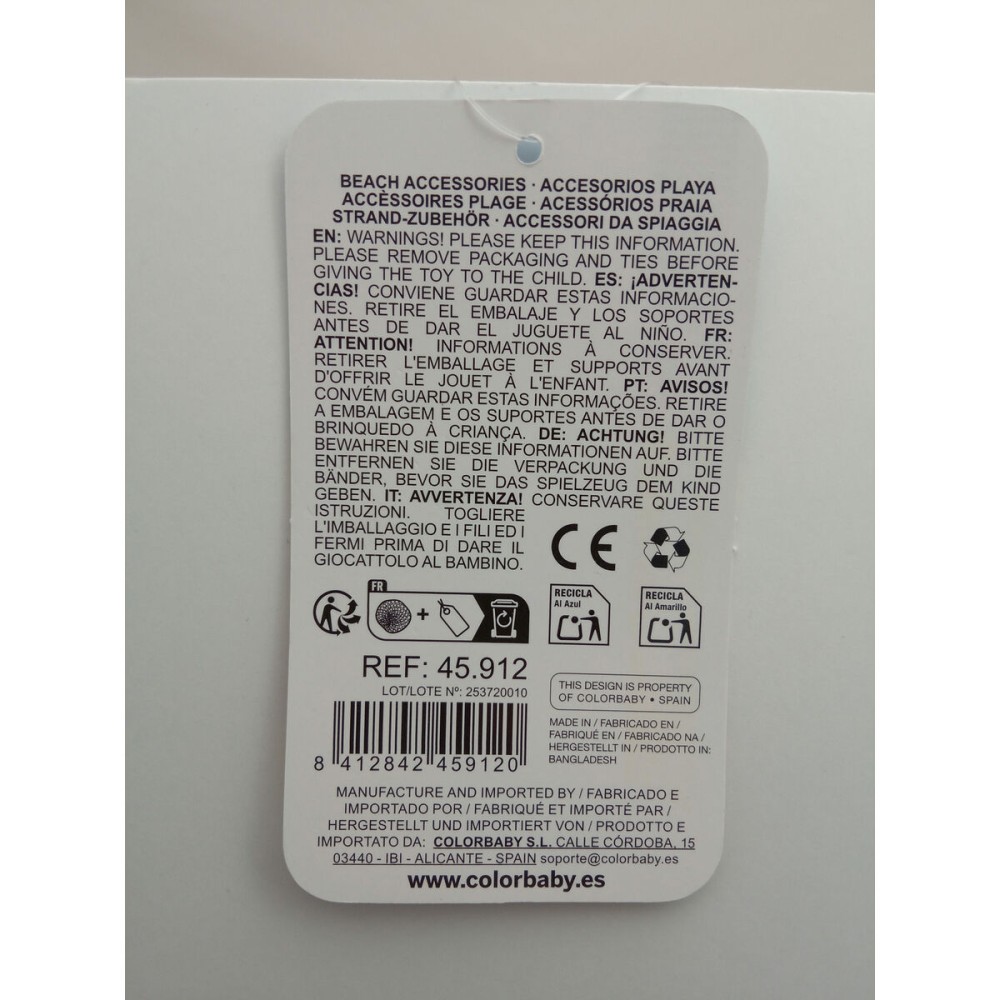 Set de jucării de plajă Colorbaby 27cm Multicolor