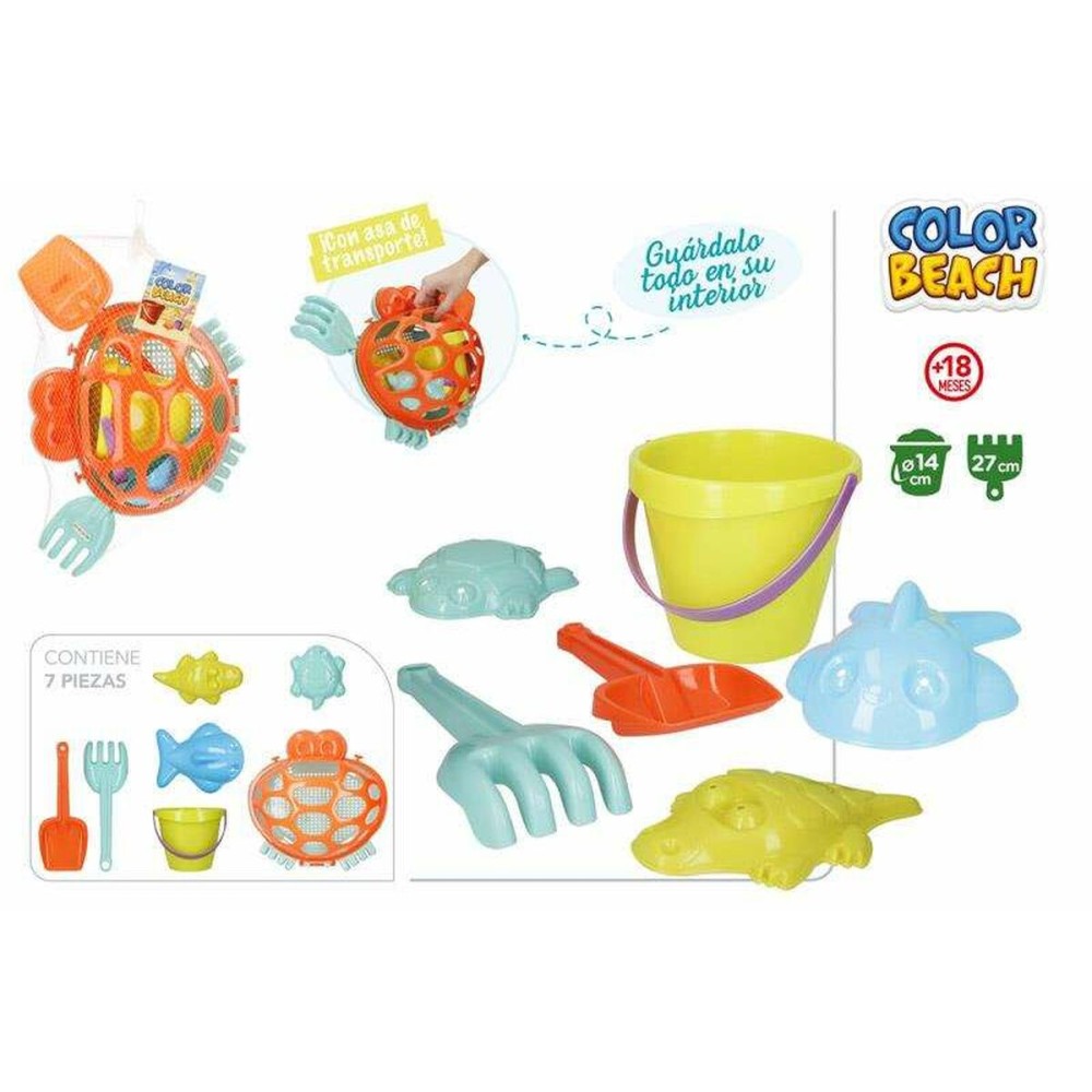 Set de jucării de plajă Colorbaby 14 cm