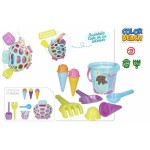 Set de jucării de plajă Colorbaby 14 cm