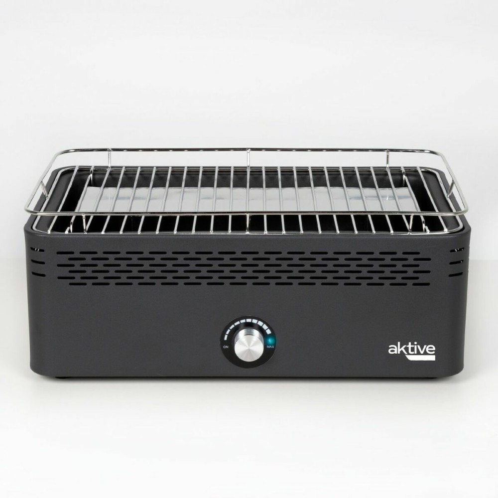 Grătar portabil cu cărbune fără fum Aktive 45 x 19 x 28 cm