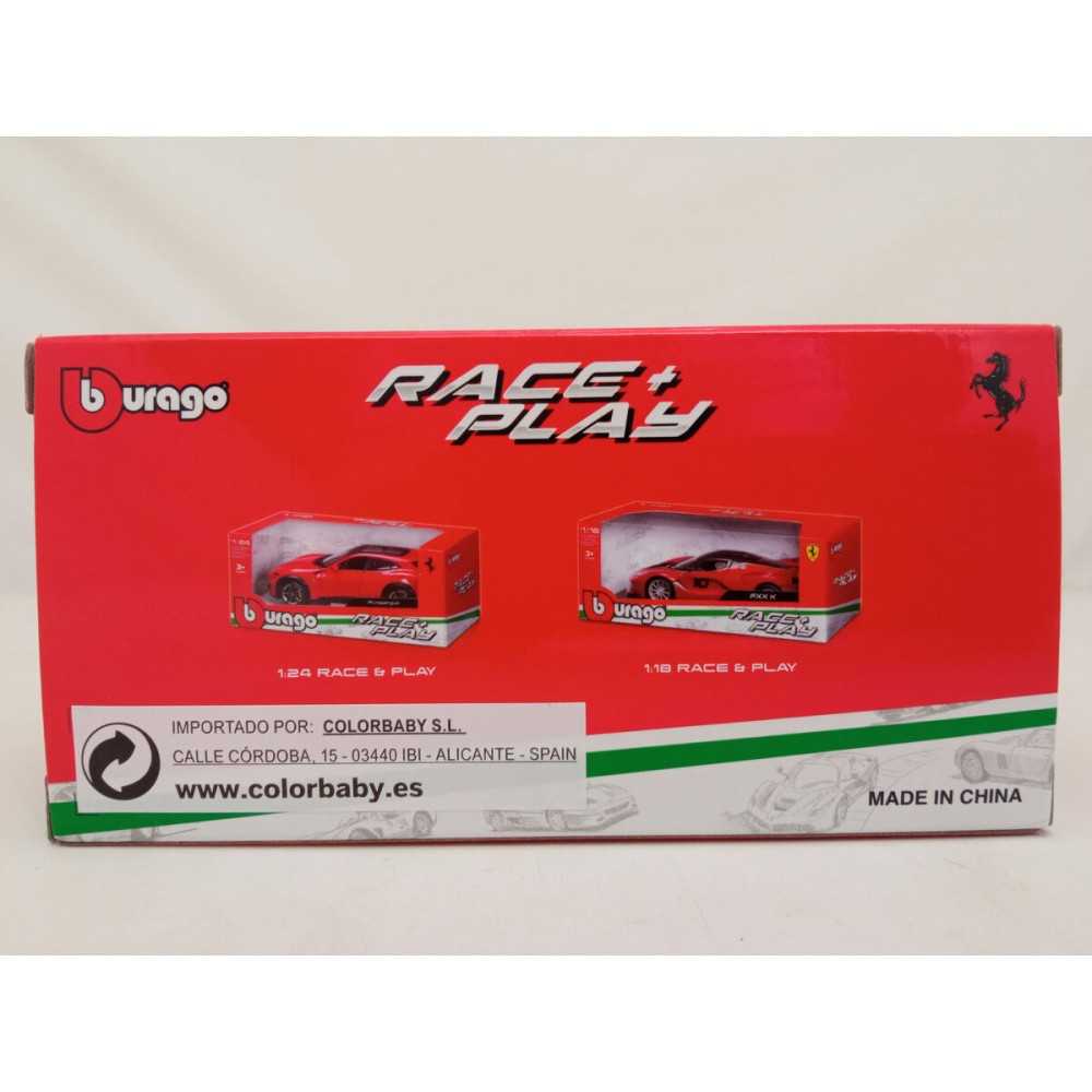 Mașină Bburago Ferrari Roșu (1 Unități)