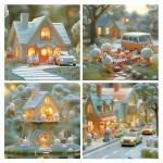 Puzzle Educa Iepure 12 Piese 16 Piese 20 Piese 25 Piese (4 Unități)