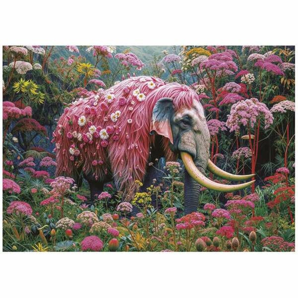Puzzle Educa Floral Elephant