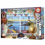Puzzle Educa 20256 Life in the Shore