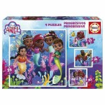 Set de 4 Puzzle-uri Educa Ariel