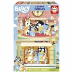 Set de 2 Puzzle-uri Educa Bluey (2 Unități)
