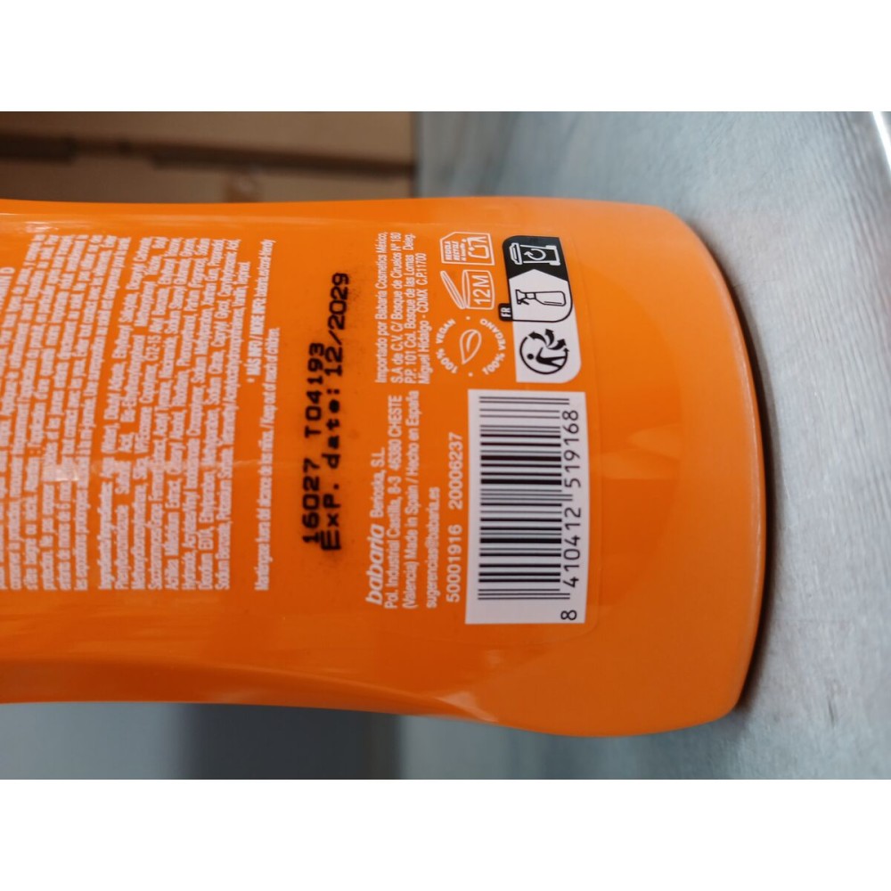 Spray Protector Solar Babaria Spf 30 200 ml Vitamina D