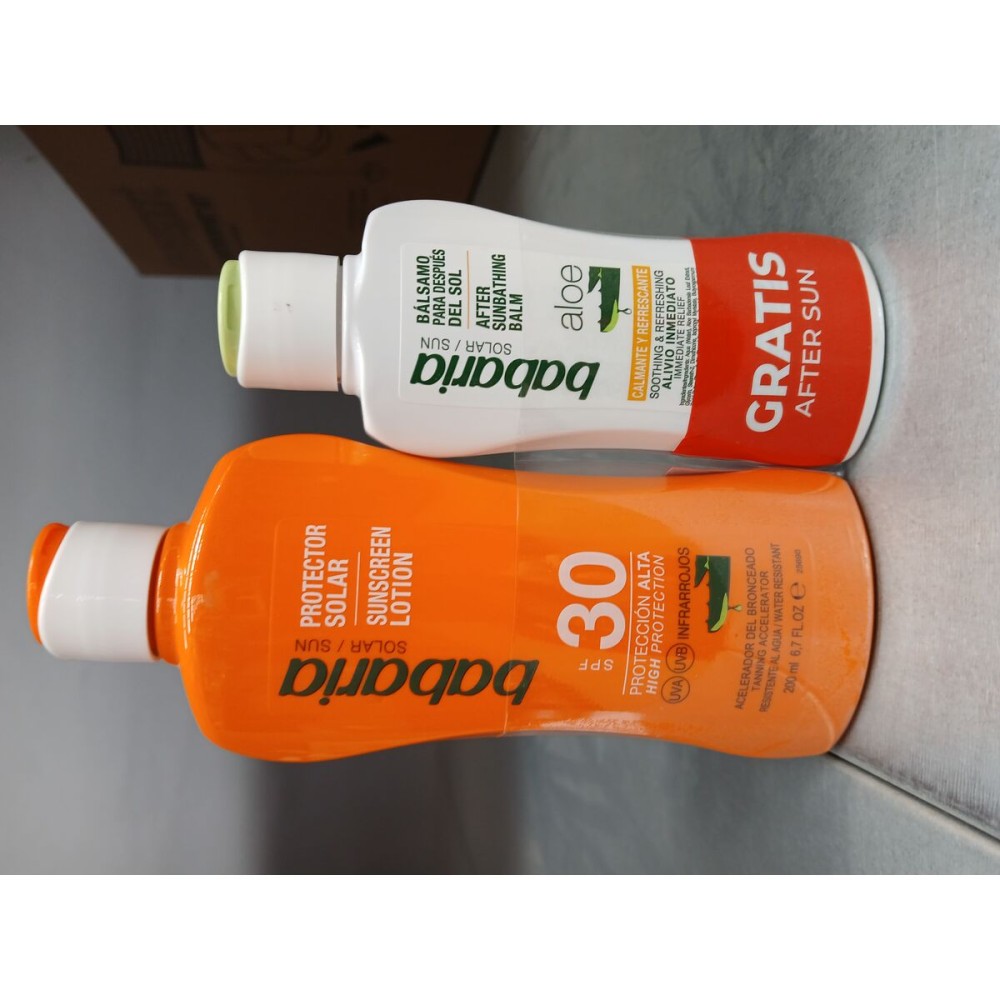 Lapte Solar pentru Copii Babaria Spf 30 100 ml Aloe Vera