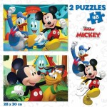 Puzzle Educa Mickey Mouse Fun House 2 x 48