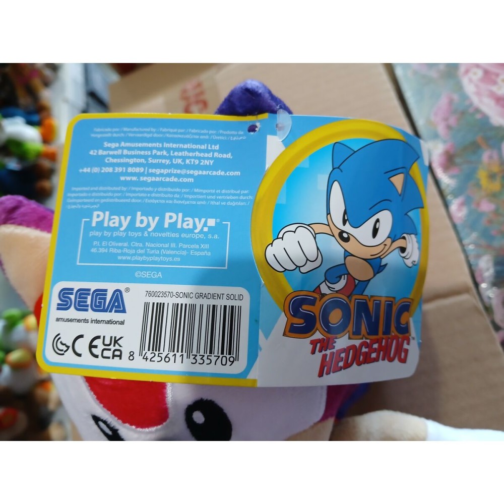 Jucărie de Pluș Sonic Gradient 30 cm