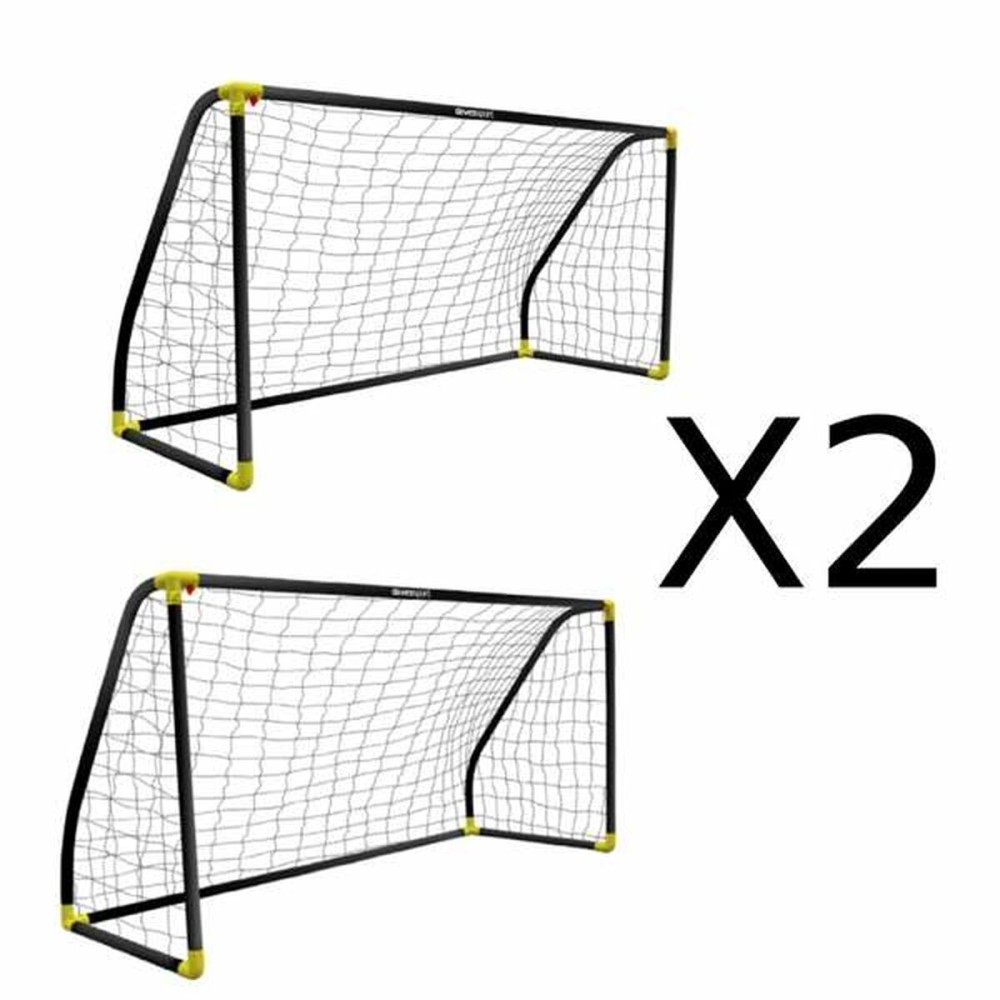 Set de 2 porți de fotbal Ociotrends 180 x 91 x 120 cm