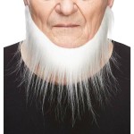 Barbă falsă My Other Me Alb