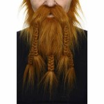 Mustață și barbă My Other Me Portocaliu