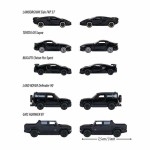 Set de 5 Mașini Smoby Gri