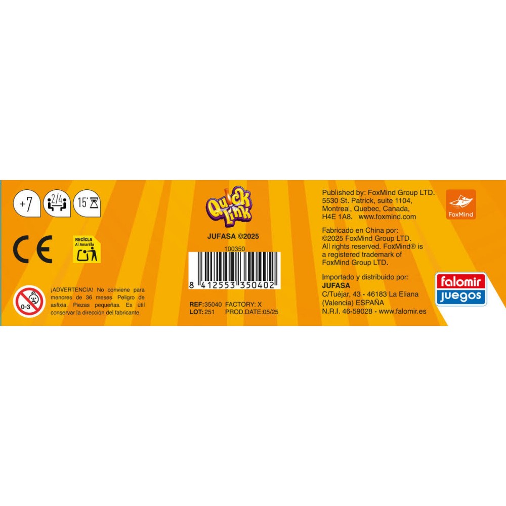 Joc Educativ Falomir Quick Link