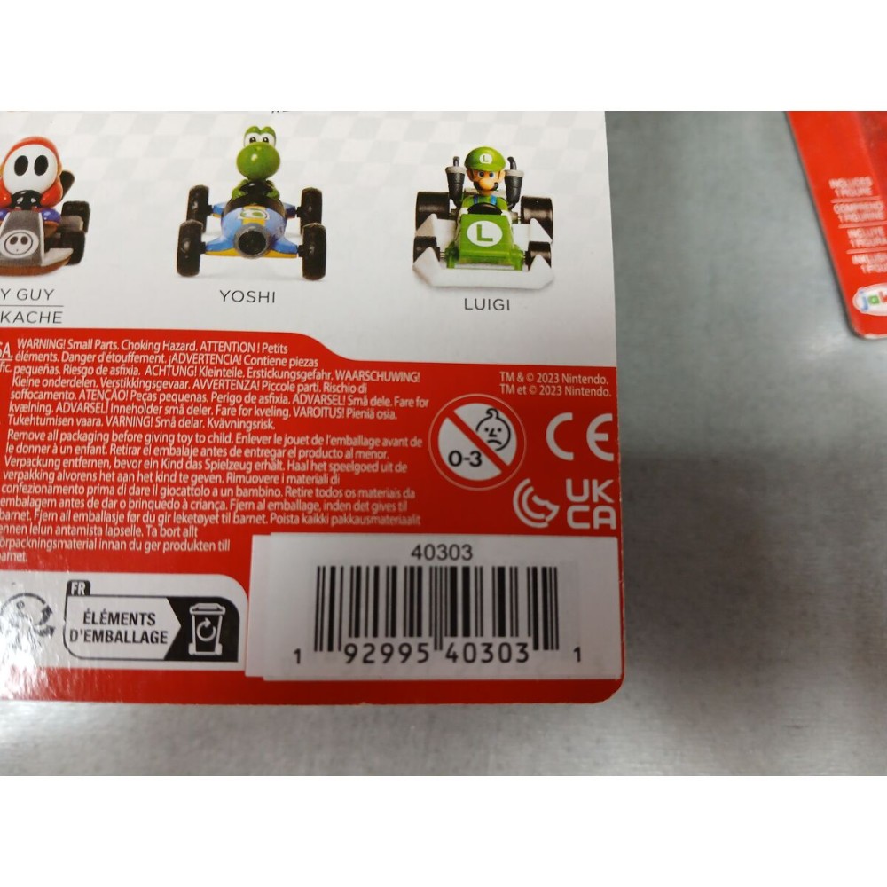 Mașină de jucărie Jakks Pacific Super Mario Kart Racers Wave 5 Multicolor (Multicolor)