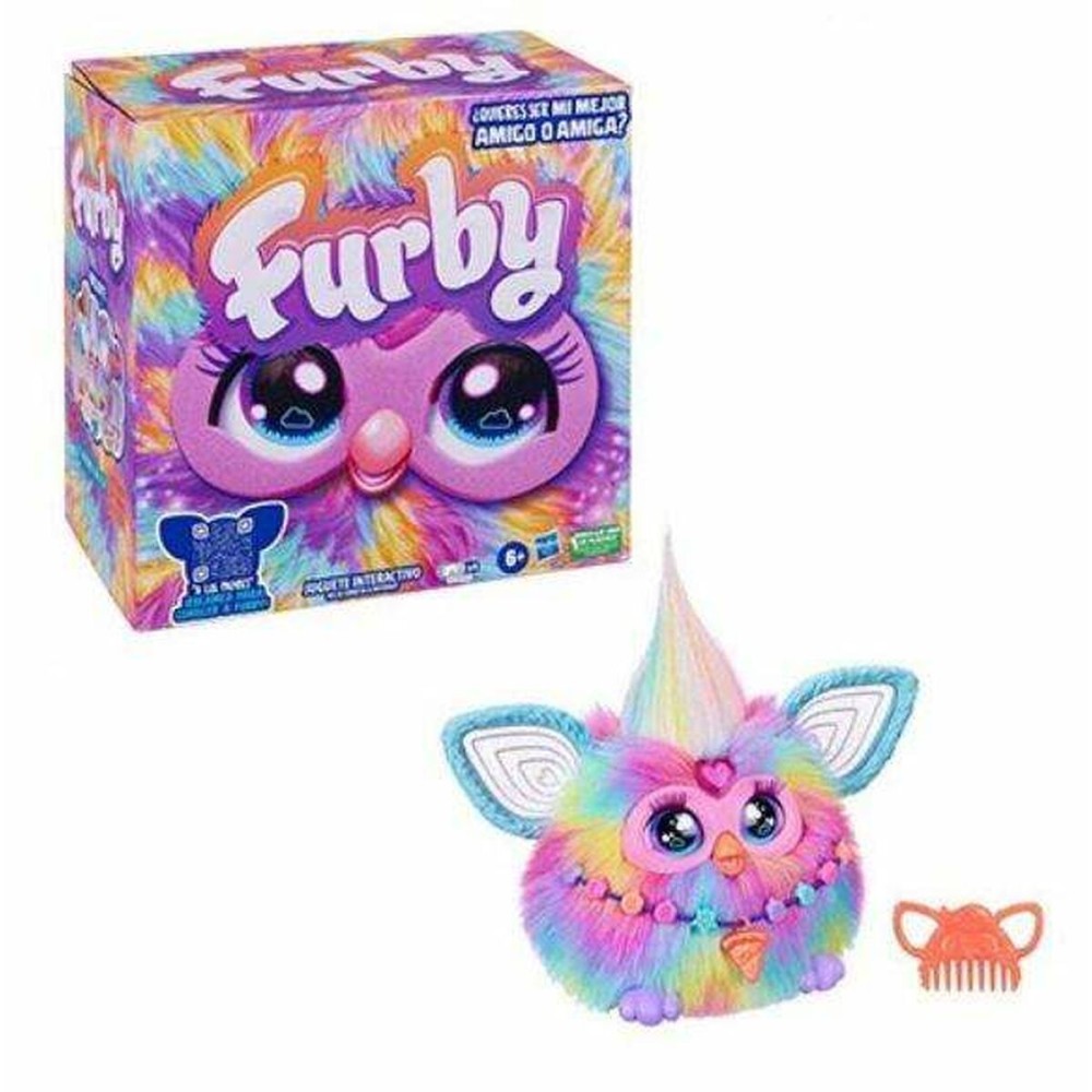 Câine Interactiv Furby Dj Rainbow