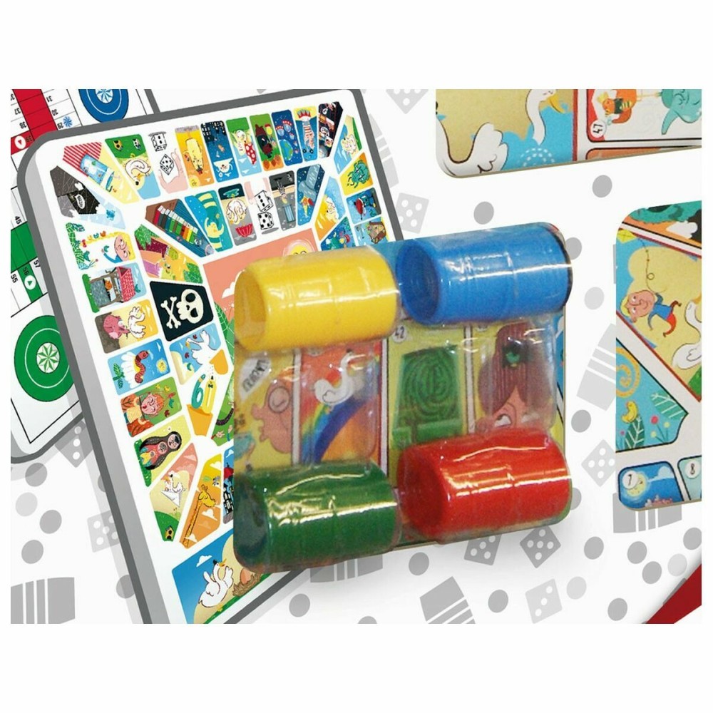 Tablă de Parchís și Oca Cayro Multicolor 250 g