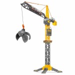 Macara de jucărie Smoby Mighty Crane Control radio Galben Gri