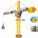 Macara de jucărie Smoby Mighty Crane Control radio Galben Gri