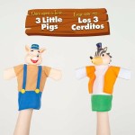 Marionetă de Pluș 3 Little Pigs