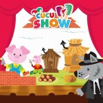 Marionetă de Pluș 3 Little Pigs