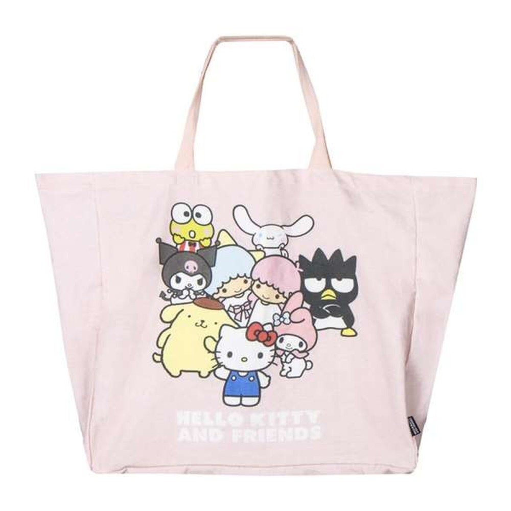 Geantă de Cumpărături Hello Kitty Roz deschis 48 x 43 x 17 cm