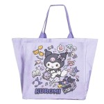 Geantă de Cumpărături Hello Kitty Kuromi  Liliachiu 48 x 43 x 17 cm