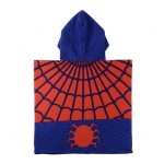 Prosop-Poncho cu Glugă Spider-Man Roșu 55 x 77 cm