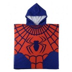 Prosop-Poncho cu Glugă Spider-Man Roșu 55 x 77 cm