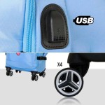 Valiză de cabină Lilo & Stitch Albastru